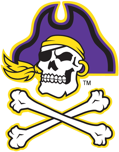 East Carolina Pirates 1999-2013 Alternate Logo t shirts DIY iron ons